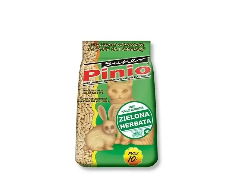 Favorit | BENEK Super pinio kattsand grönt te 10l