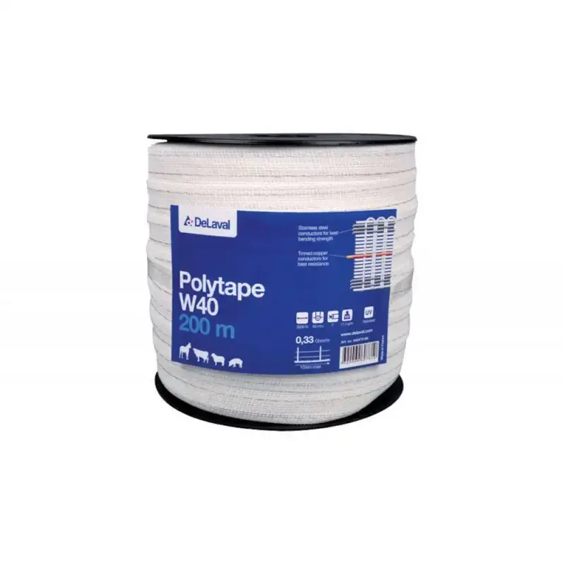 DeLaval Polyband Standard W40 200m | Nästan slut