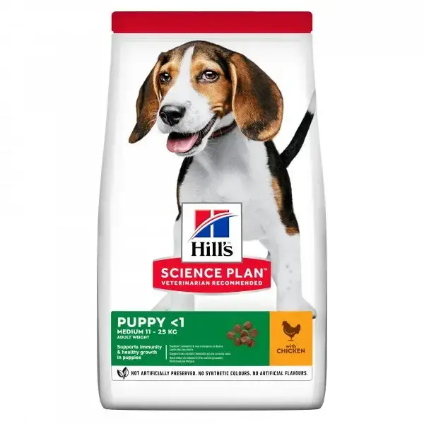 Hill’s Science Plan Puppy Medium kyckling 2,5 kg - Finns i lager