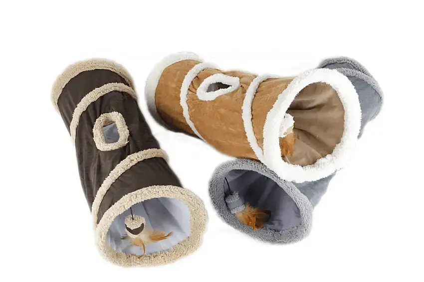 Superpris - AFP Lambswool – Find Me kattunnel, tre varianter