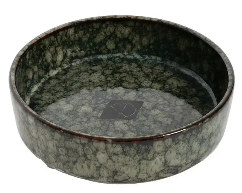 Kattmatskål Green Marble Jasper | Extra bra pris