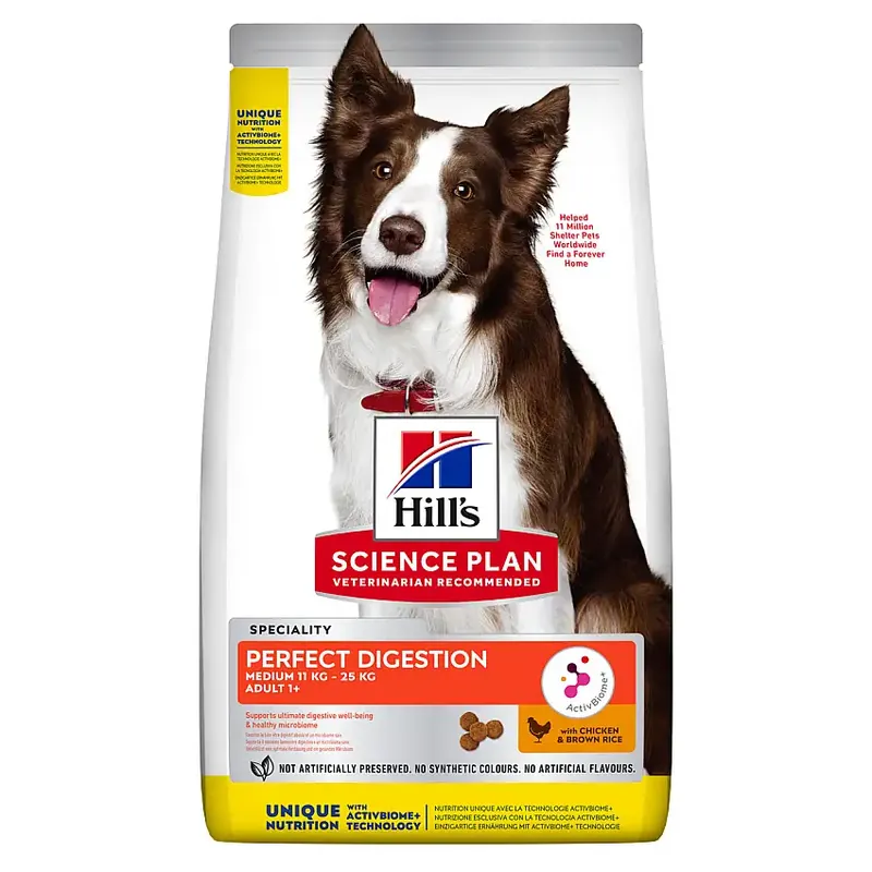 Perfect Digestion Medium Adult Hundfoder – 2,5 kg | Enkel retur
