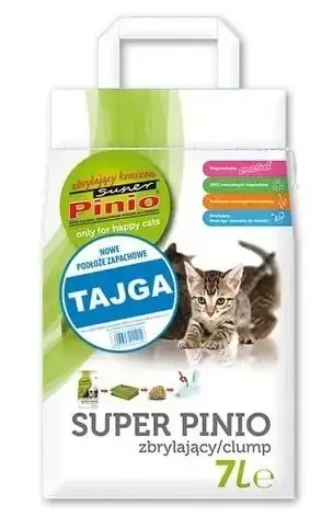 Skynda dig | BENEK Super pinio klumpande strö av trä tajga 7l