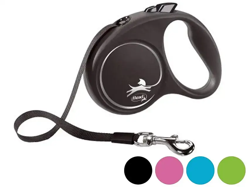 Flexi Black Design S 5m Band - Rabatt