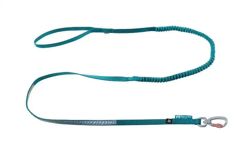 Bästsäljare | Non-stop Touring Bungee Leash Teal 280cmx13mm