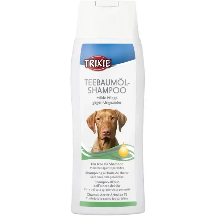 Skynda dig - Trixie Shampoo Tea Tree Oil – Läkande shampoo som motverkar ohyra