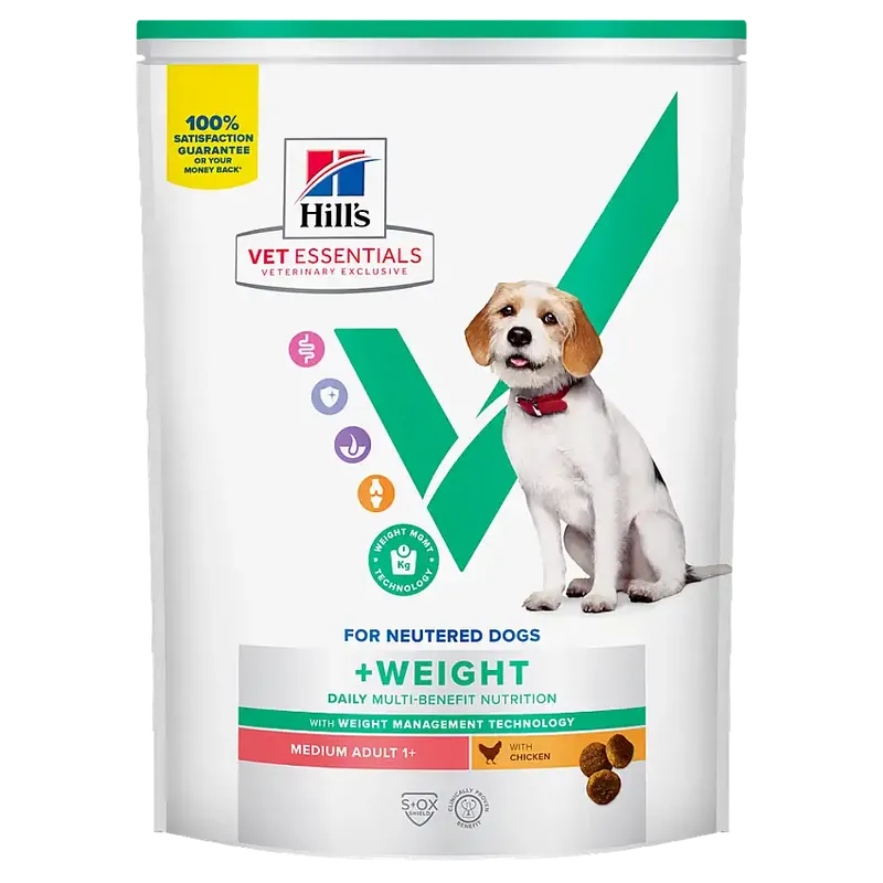 Professionell kvalitet - Hill’s Vet Essentials Canine Adult Weight Medium Chicken 10 kg
