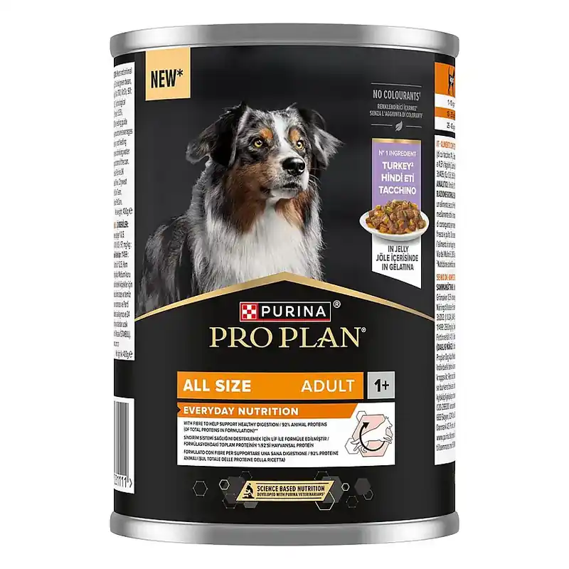 Purina Pro Plan Dog Everyday Nutrition All Size Turkey 400 g | Missa inte