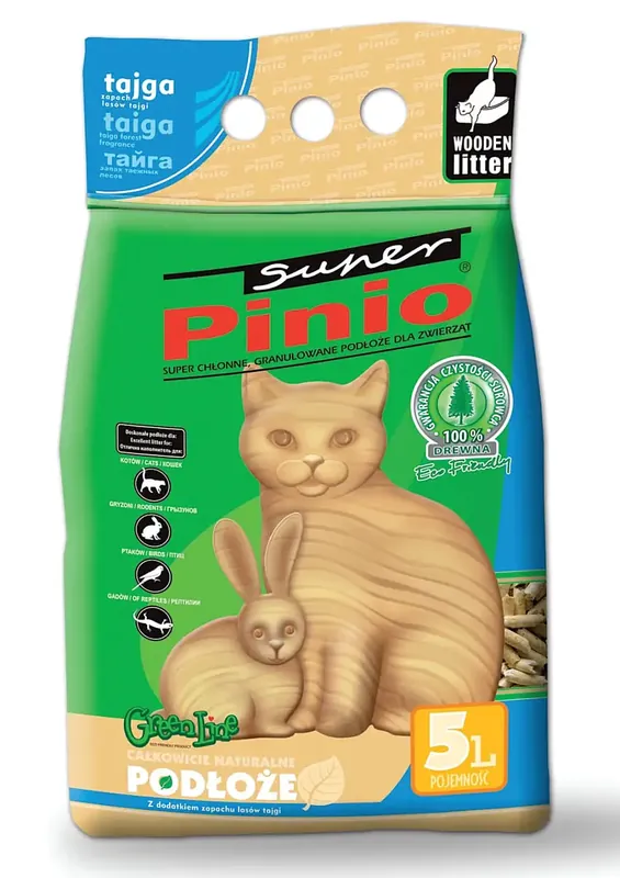 Ta chansen - BENEK Super Pinio kattströ Taiga 5l