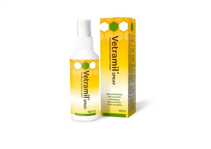 Skynda dig - Honungssprej Vetramil Spray 100 ml