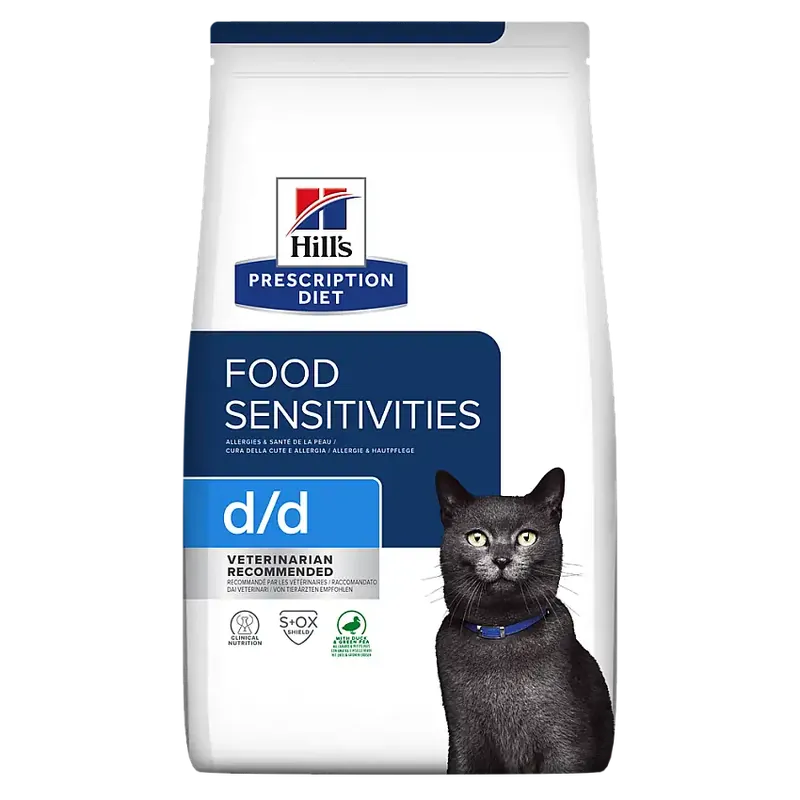 Hill’s Prescription Diet Feline d/d Duck/Green Peas 1,5 kg - Säker betalning