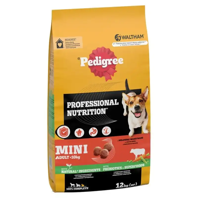 Pedigree Professional Nutrition Mini Adult med nötkött & grönsaker-521114.2 - Finns att beställa