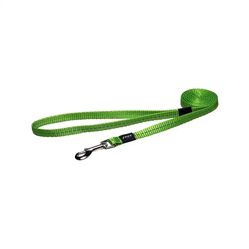 Rogz Utility Koppel Limegrön 180 cm - Gratis retur