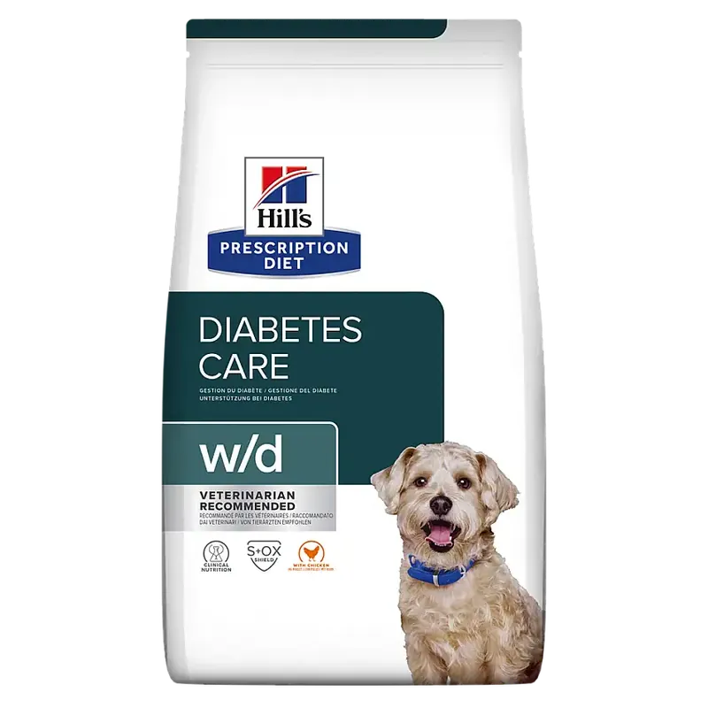 Hill’s Prescription Diet Canine w/d Diabetes Care 4 kg - Slutrea