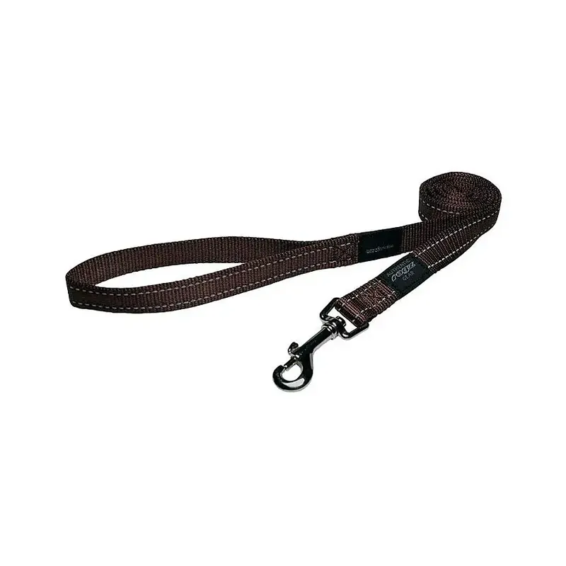 Rogz Utility Koppel Brun 180 cm | Expressleverans