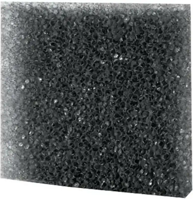 Hobby Filterskum Grovt Svart 10 ppi, 50x50x2cm - Populär
