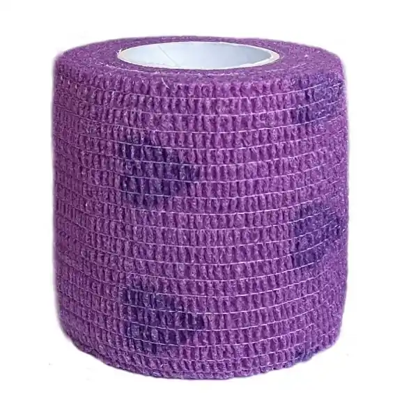 Fynd | VP-Flex Elastiskt självhäftande bandage med bittersmak 5 cm – lila
