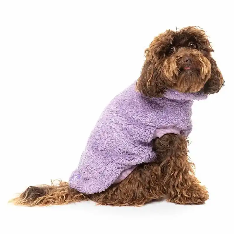 FuzzYard Turtle Teddy Hundtröja Lila | Deal