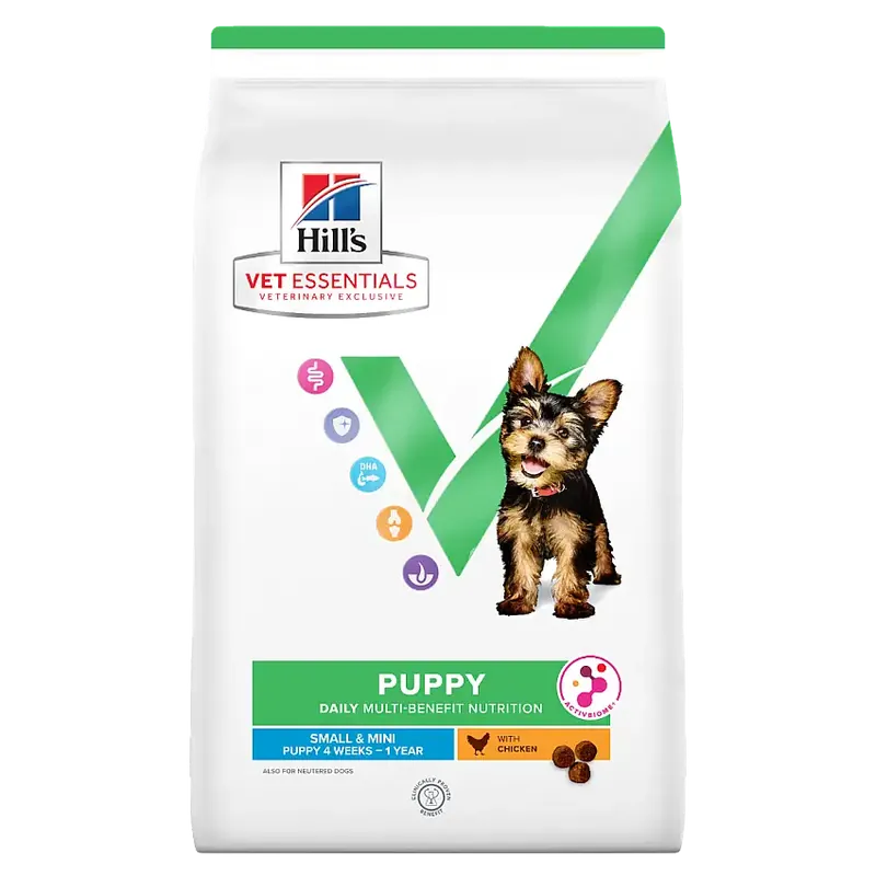 Hill’s Vet Essentials MULTI-BENEFIT Puppy Small & Mini torrfoder för hundar | Favorit hos kunderna
