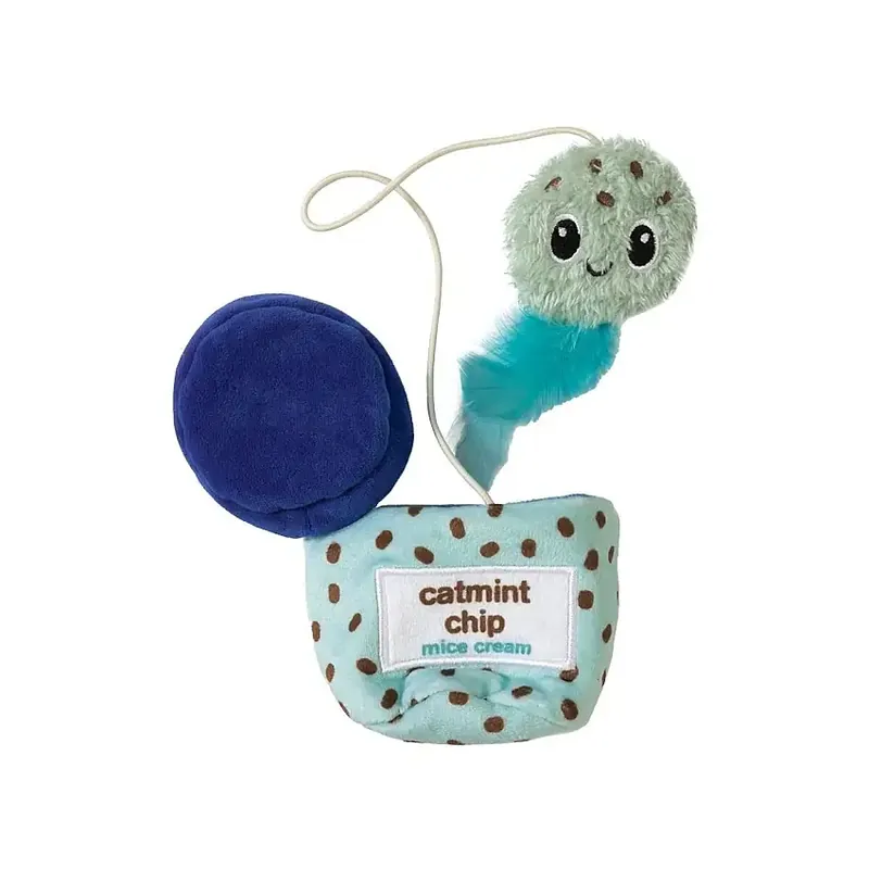 Quirky Kitty Hide-a-Toy Kattleksak Glasskula med Kattmynta | Rabatt