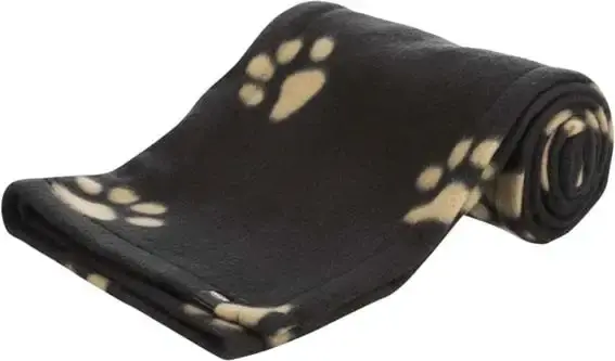 Trixie Barney Hundfilt Fleece Svart - Nedsatt pris