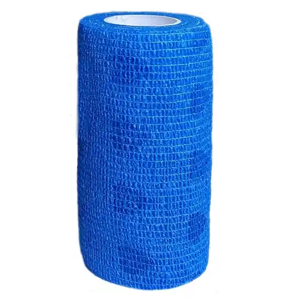 Topprodukt - VP-Flex Elastiskt självhäftande bandage med bittersmak 10 cm – blå