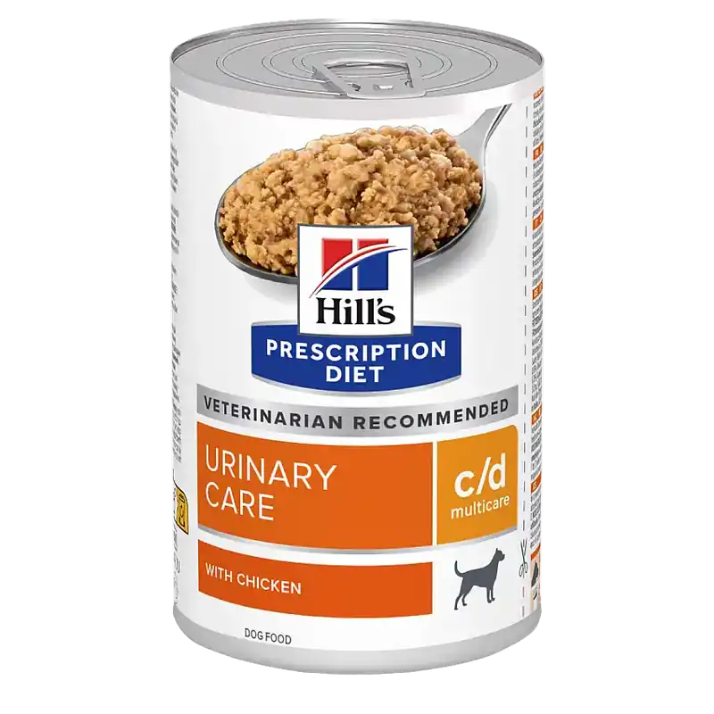 Köp idag | Hill’s Prescription Diet Urinary Care c/d Multicare våtfoder till hund med kyckling 12 x 370 g