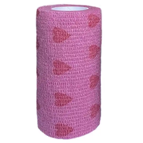 Toppsäljare | VP-Flex Elastiskt självhäftande bandage med bittersmak 10 cm – rosa