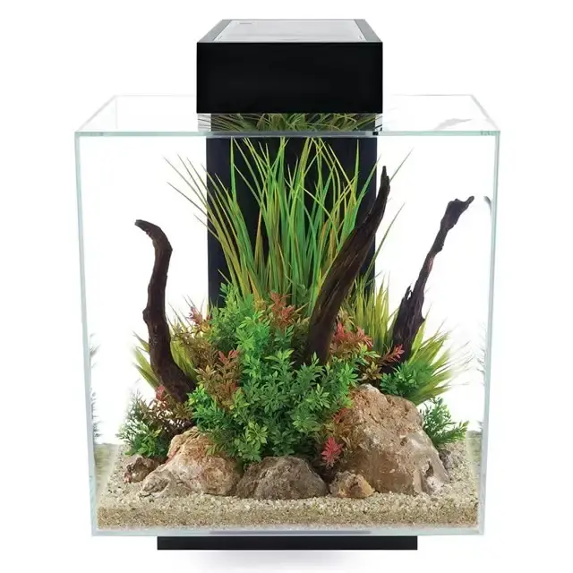 Fluval Edge – 46 liter – Svart – Komplett nanoakvarium - Passa på