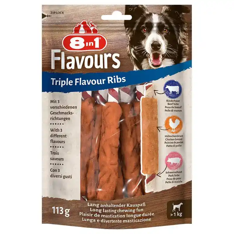 8in1 Triple Flavour Ribs tuggstänger-1675812.1 | Sista dagarna