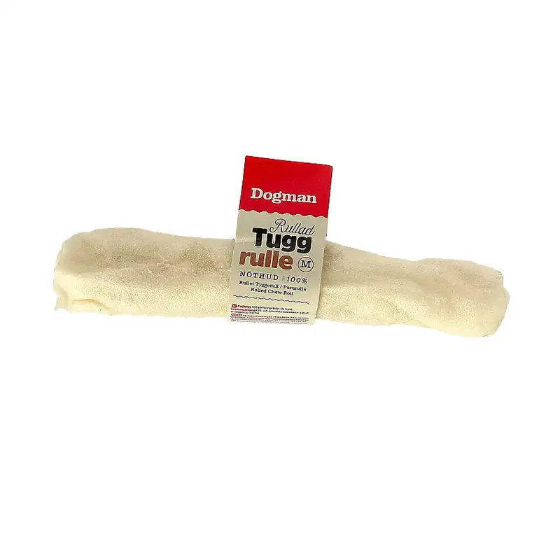Tuggrulle Rullad Opackad Vit 20cm-303798 - Klar att skickas