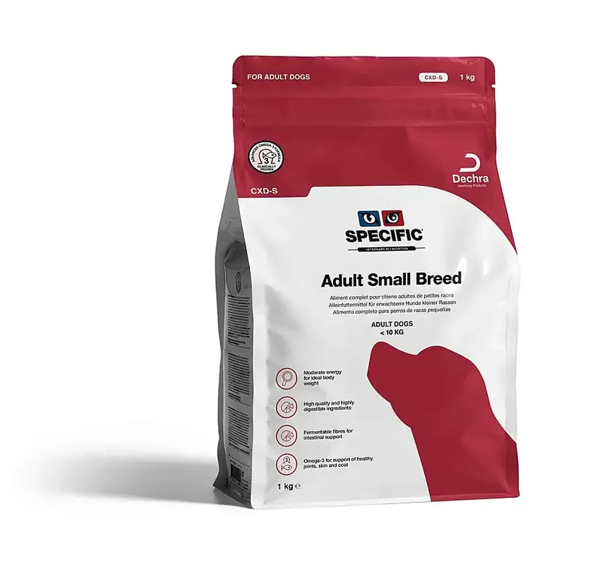 Specific CXD-S Adult Small Breed Dog 1 kg - Professionell kvalitet