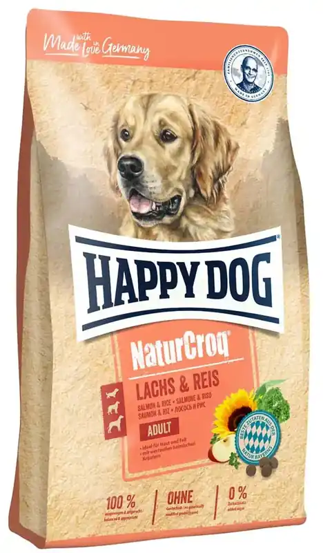 Smidig beställning | NaturCroq Lax & Ris Hundfoder – 11 kg
