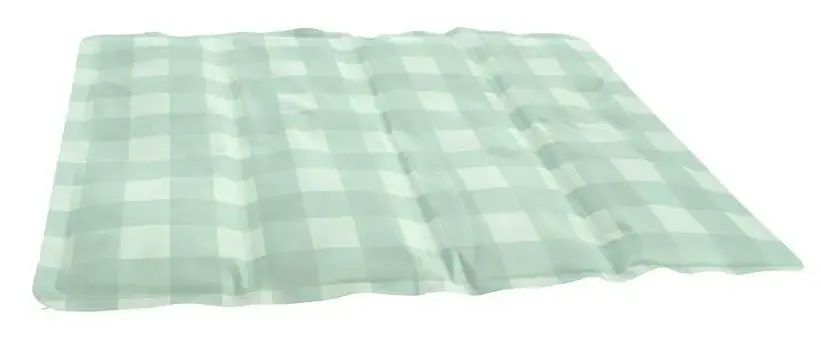 Kylmatta Rutig Turkos 50x90cm | Endast idag