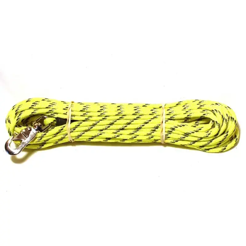 Spårlina Flätad Reflex Gul 15m-266174 - Kampanj