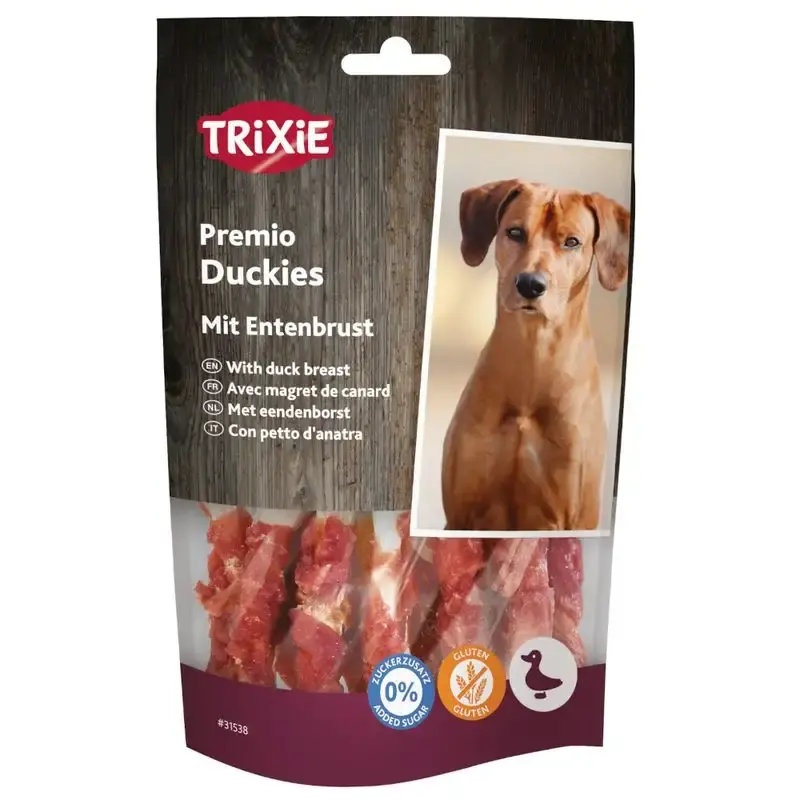 Köp idag - Trixie PREMIO Duckies med anka-2162451.0