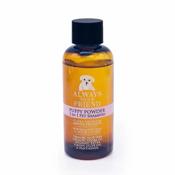 Always Your Friend Puppy Powder Schampo 2 in 1, Travel Size – 50 ml - Professionell kvalitet