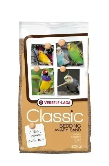VERSELE-LAGA Aviary Classic Bäddmaterial Aviary Sand 25 kg - Väl omtyckt