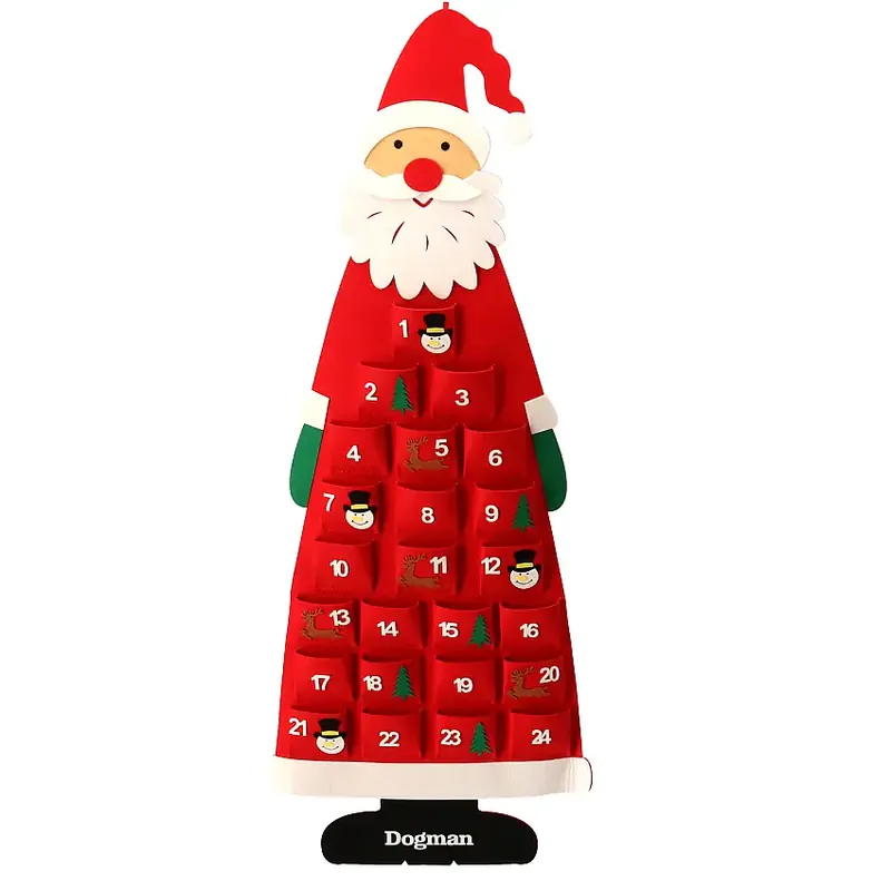 Toppkvalitet | Adventskalender Tomte Röd-307120