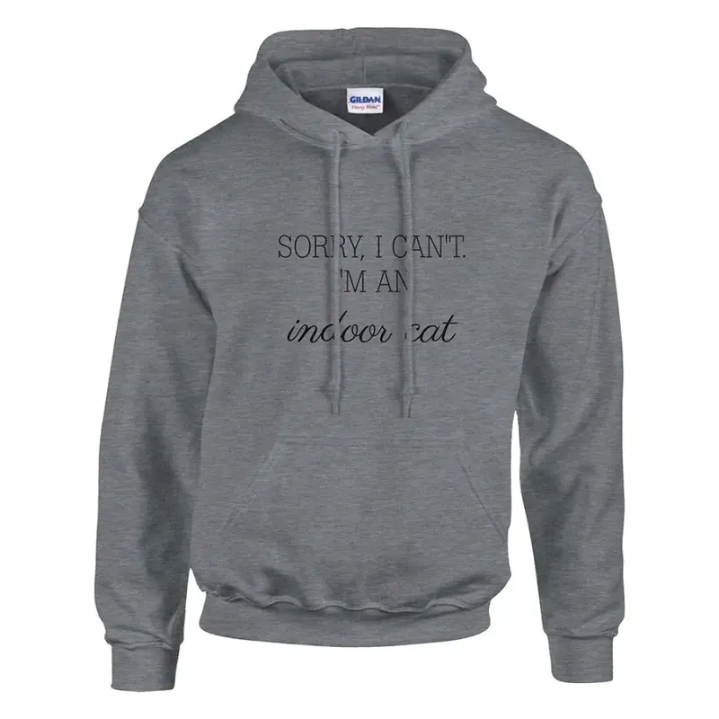 Supercat Hoodie Indoor cat Grå – Medium | Extra rabatt