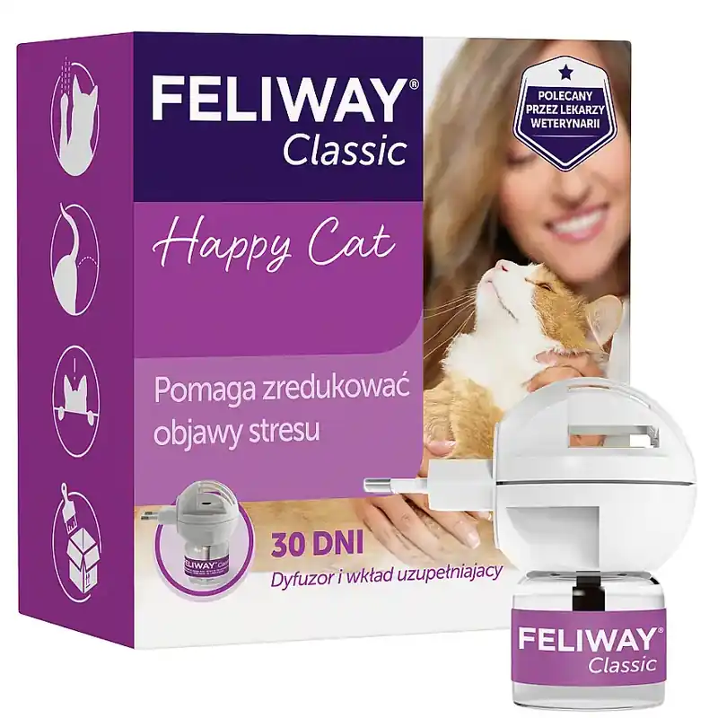 FELIWAY Classic Diffuser + Feromoner för att lugna katten | Prissänkt