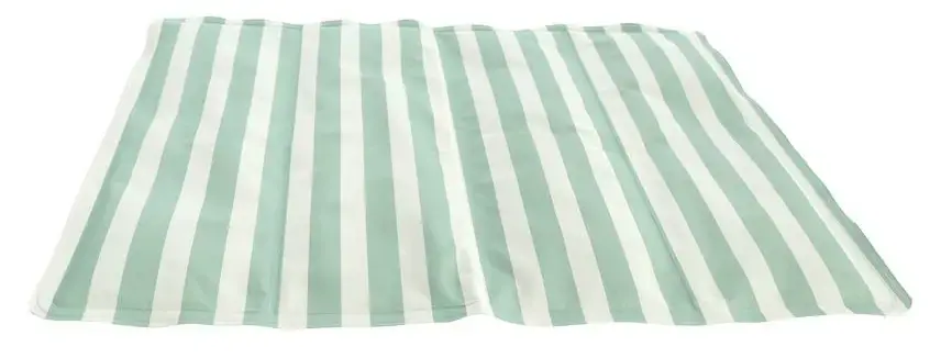 Kylmatta Randig Turkos 50x90cm | Superpris