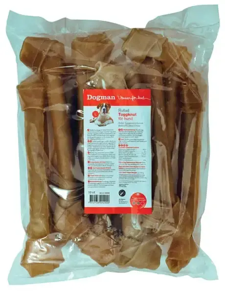 Tuggknut Rullad 10p Brun 30cm-309290 - Kan beställas