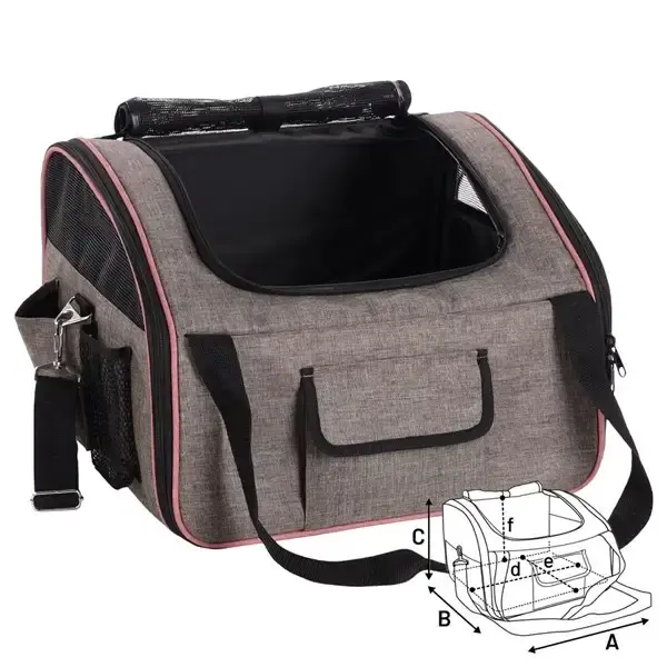 Sänkt pris - Väska för bilsäte Xenophon beige max 10kg 44×37,5×29,5cm