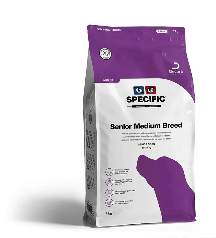 Specific CGD-M Senior Medium Breed Dog 7 kg | Mycket populär