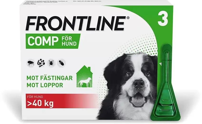 Sista chansen | Frontline Comp. Hund >40 kg spot-on lösning 402 mg/361,8 mg 3×4,02 ml