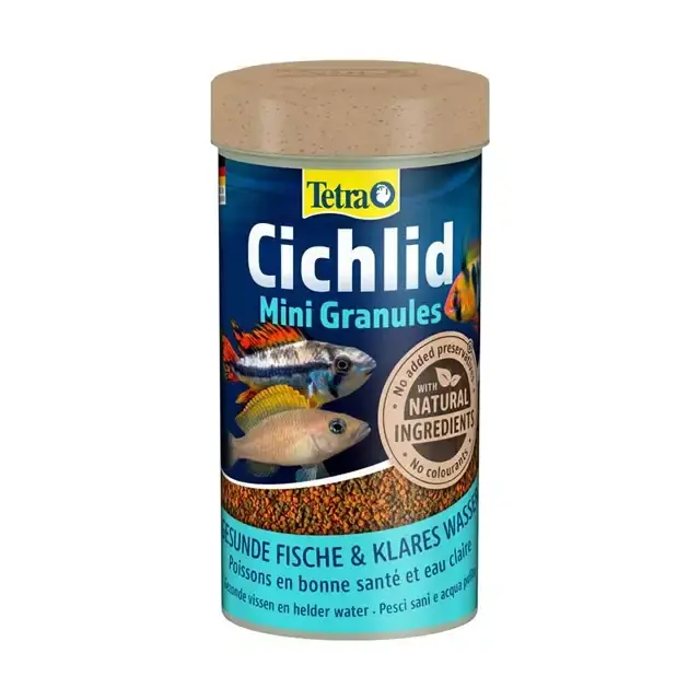 Tetra Cichlid Mini Granules – Granulat – 250 ml | Handla nu