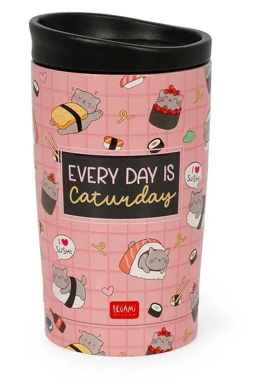 Tumblermugg Hot&Cold, Sushi Cat | Endast ett fåtal kvar