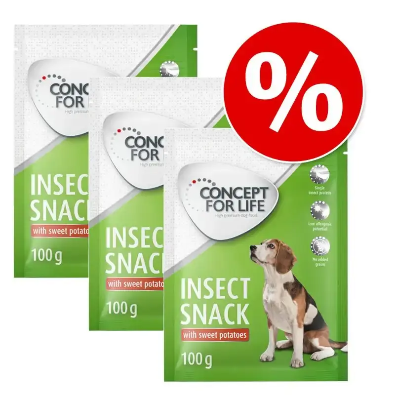 Ekonomipack Concept for Life Insect Snack 3 x 100 g-1028914.1 | Köp direkt