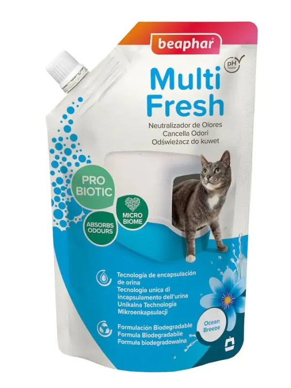 Nytt i sortimentet - Beaphar kattlåda deodorant – Ocean Breeze 400 g